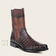 Bota de vestir en piel genuina de caimán para caballero Botas y Botines 