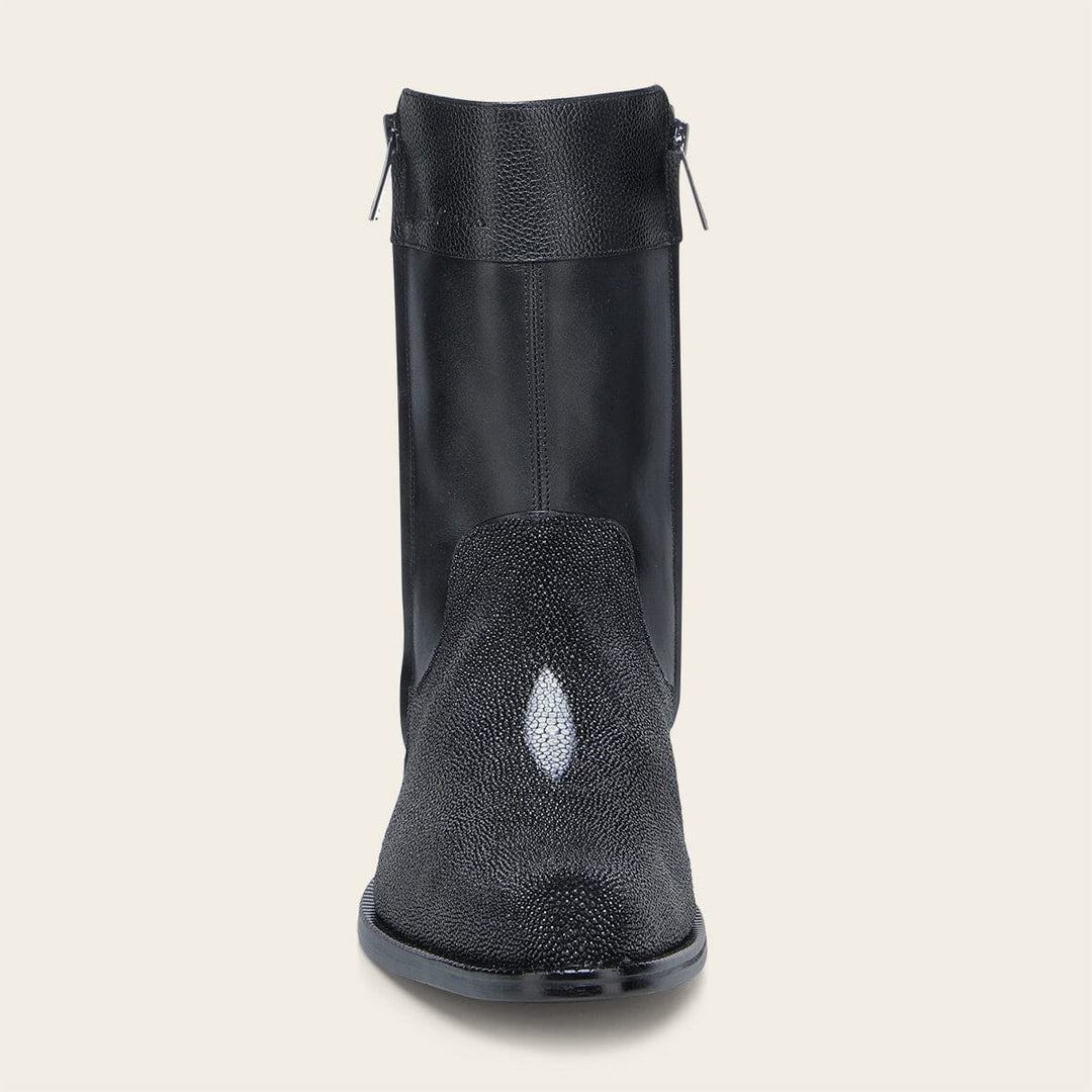 Bota de vestir en piel genuina de mantarraya para caballero Botas y Botines 