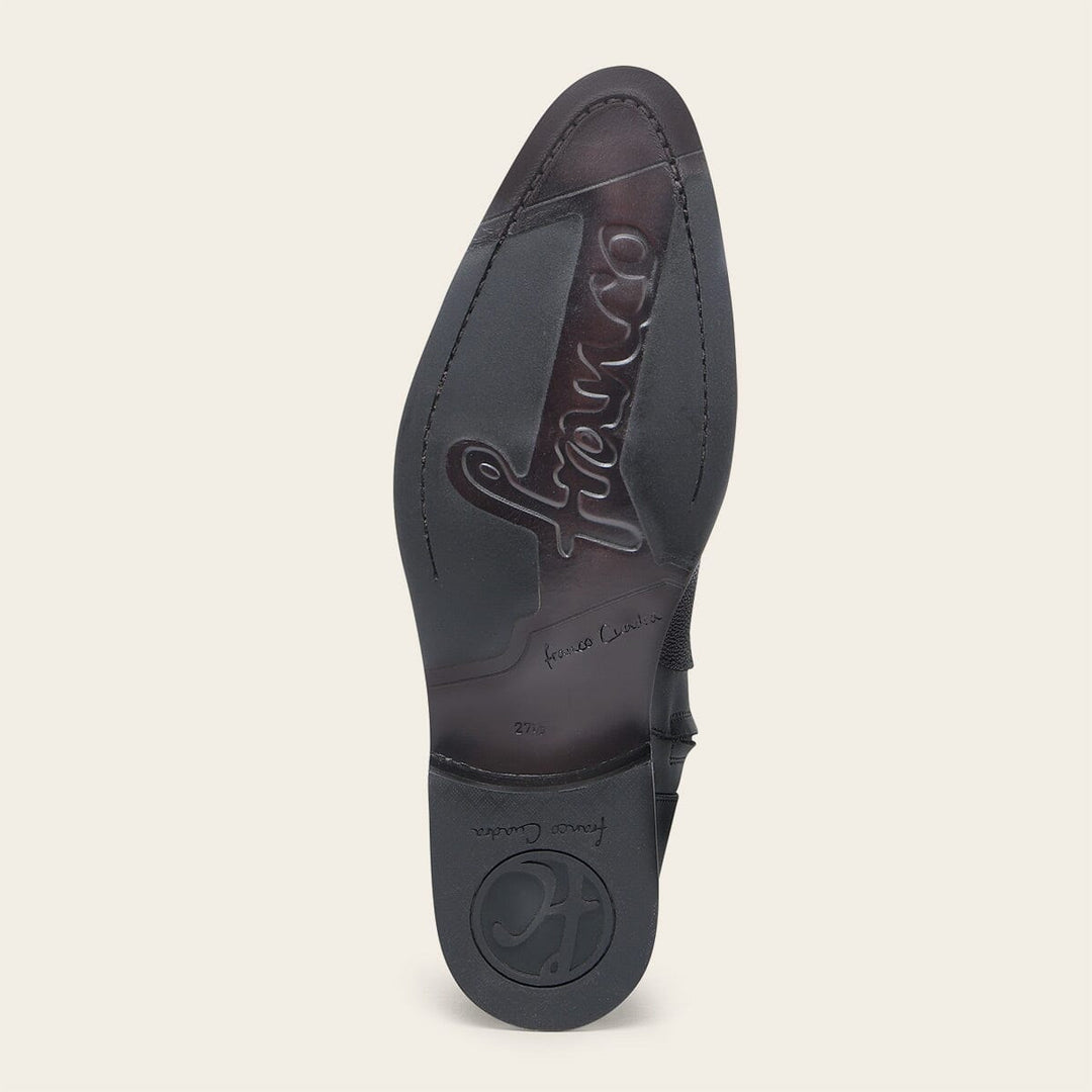 Bota de vestir en piel genuina de mantarraya para caballero Botas y Botines 