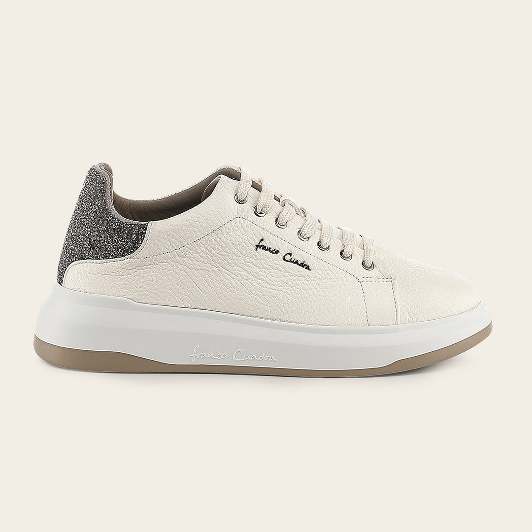 Tenis en piel genuina de venado para dama