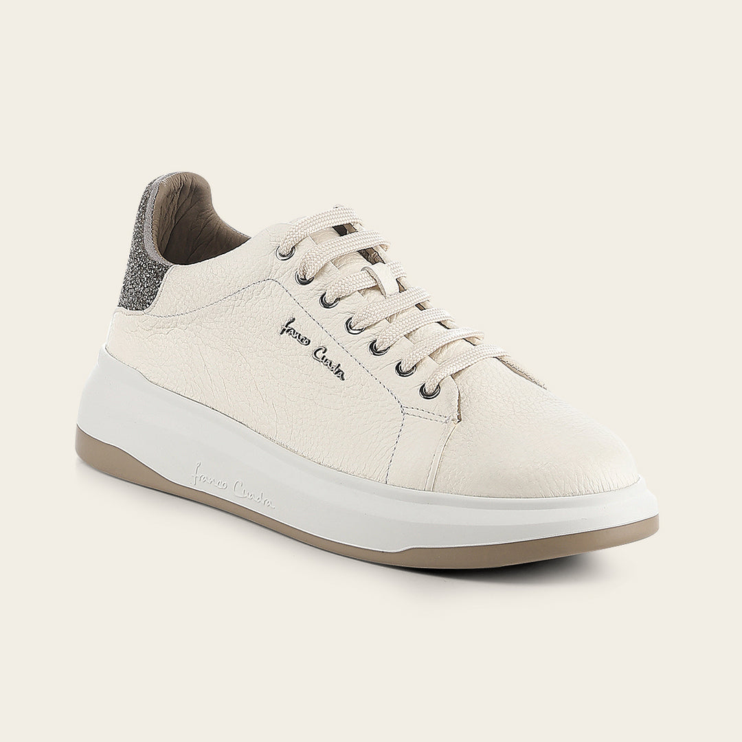 Tenis en piel genuina de venado para dama