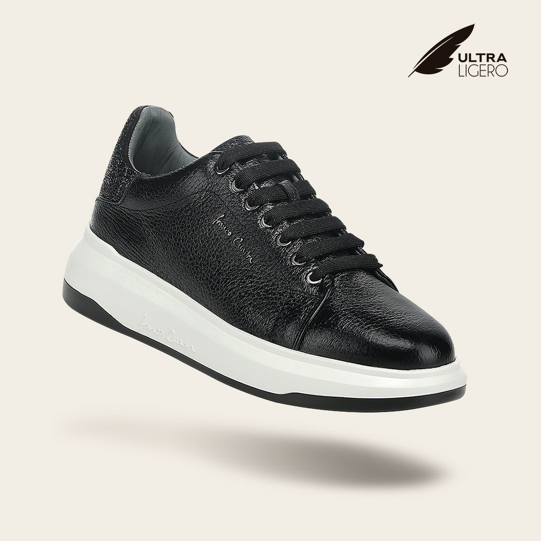 Tenis en piel genuina de venado para dama