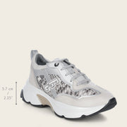 Tenis en Piel Genuina de Pitón Tenis 