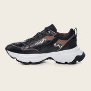 Tenis en Piel Genuina de Pitón para dama Tenis 