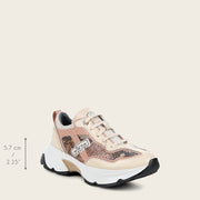 Tenis en piel genuina de pitón para dama Tenis 