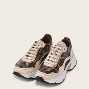 Tenis en Piel Genuina de Pitón para dama Tenis 