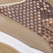 Tenis en piel genuina de pitón para dama Tenis 