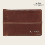Cartera en piel genuina para caballero