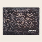 Cartera en piel genuina de tiburón para caballero Carteras 