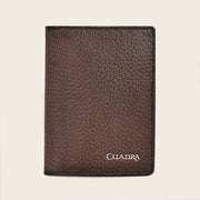 Tarjetero en piel genuina de venado Carteras 