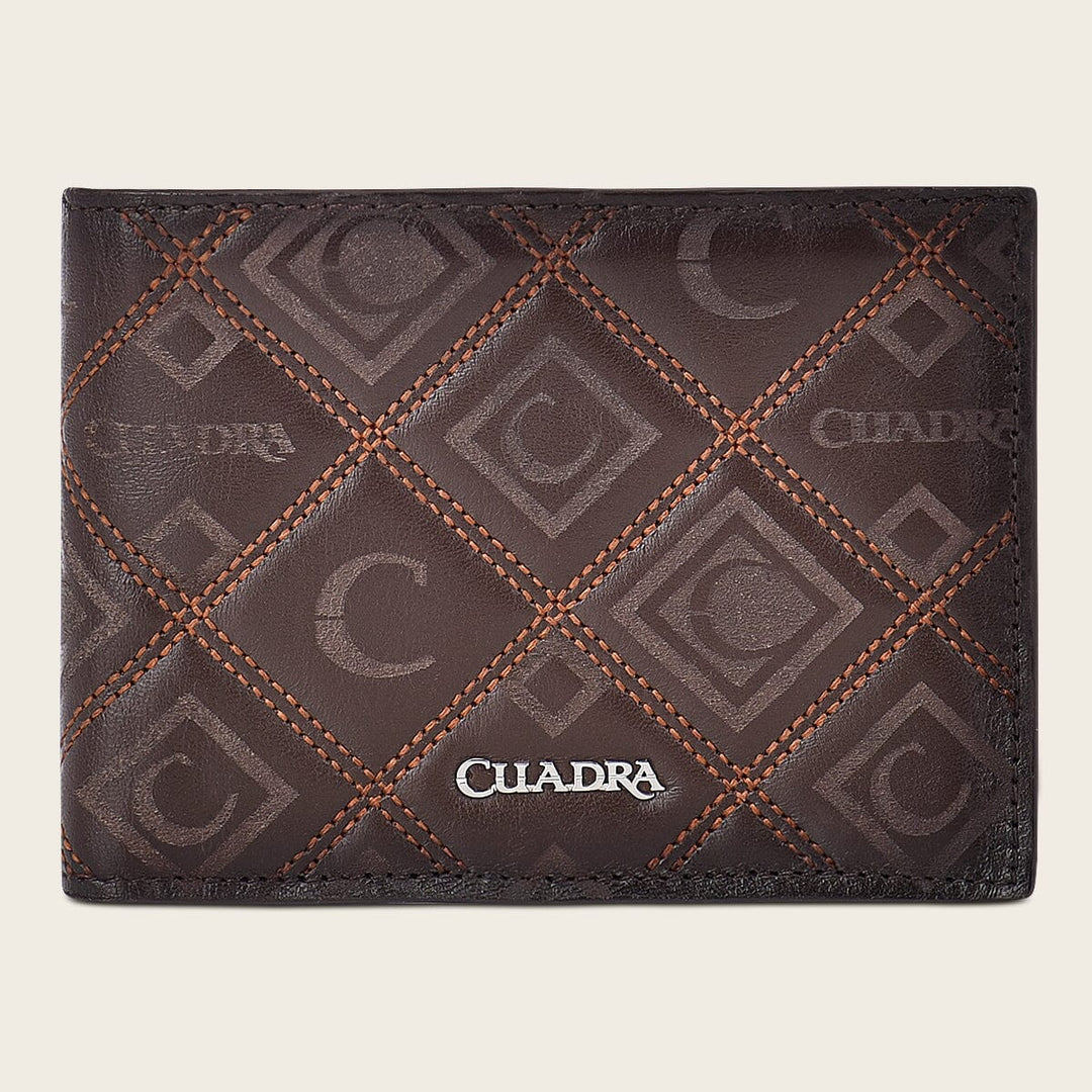 Cartera en piel genuina para caballero – Cuadra México
