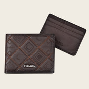 Cartera en piel genuina para caballero Carteras 