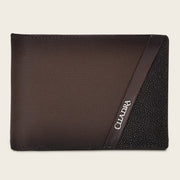 Billetera en piel genuina de mantarraya Carteras 