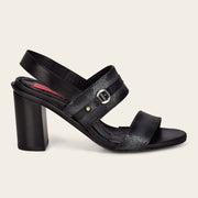 Sandalia en piel genuina de mantarraya Ofertas 