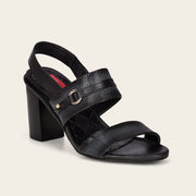 Sandalia en piel genuina de mantarraya Ofertas 