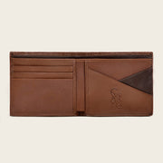 Cartera en piel genuina de fuscus para caballero Carteras 