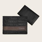 Cartera en piel genuina de fuscus Carteras 