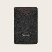 Tarjetero en piel genuina de mantarraya Carteras 