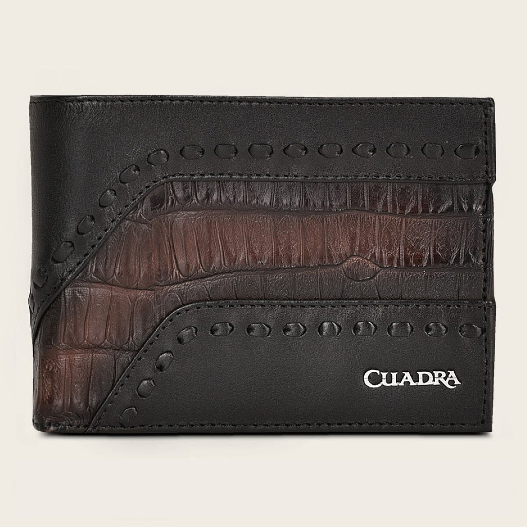 Cartera en piel genuina de fuscus para caballero – Cuadra México
