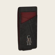 Tarjetero en piel de elefante Carteras 