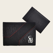 Cartera en piel genuina de mantarraya para caballero Carteras 