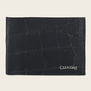 Cartera en piel genuina de alligator para caballero Carteras 