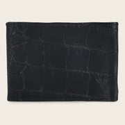 Cartera en piel genuina de alligator para caballero Carteras 