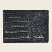 Cartera en piel genuina de fuscus para caballero