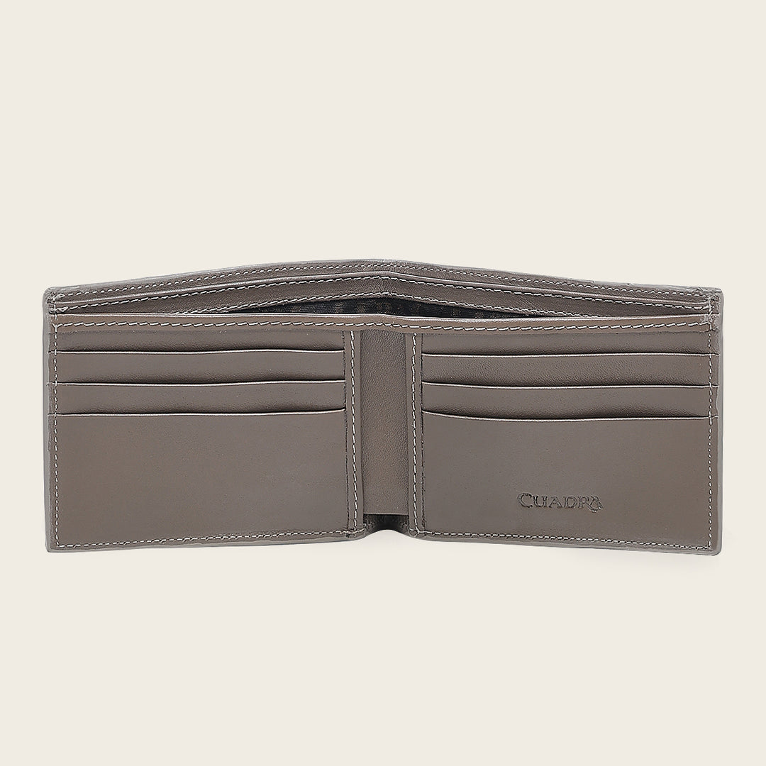 Cartera en piel genuina de tiburón para caballero