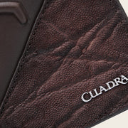 Cartera en piel genuina de elefante para caballero Carteras 