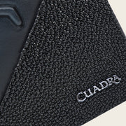 Cartera en piel genuina de mantarraya para caballero Carteras 