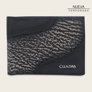 Cartera en piel genuina de tiburón para caballero Carteras 