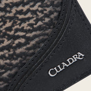 Cartera en piel genuina de tiburón para caballero Carteras 