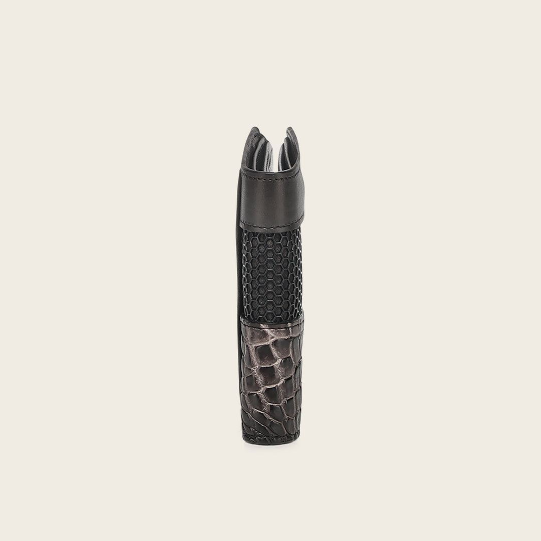 Cartera en piel genuina de alligator para caballero