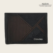 Cartera en piel genuina de mantarraya para caballero