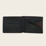 Cartera en piel genuina de mantarraya para caballero