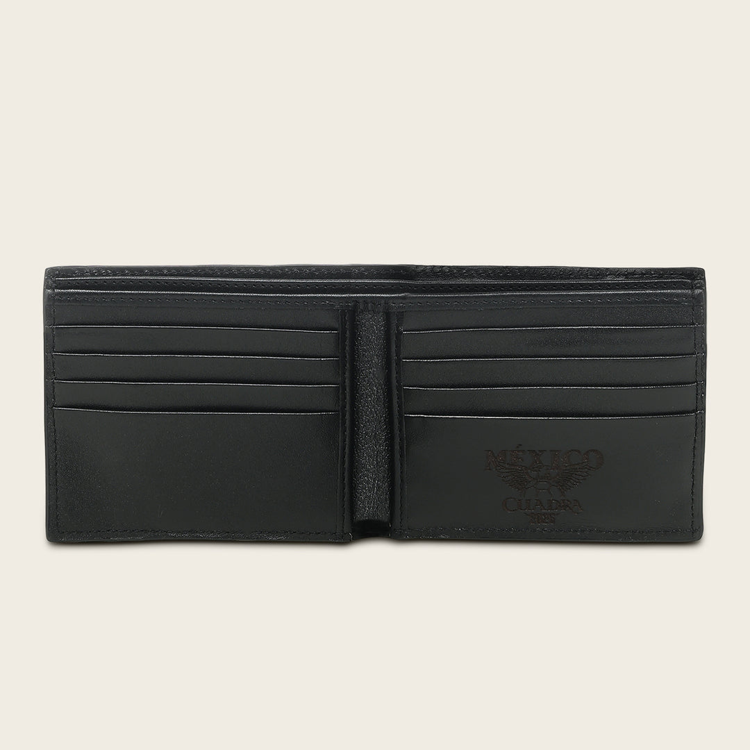 Cartera en piel genuina de alligator para caballero edición limitada 2026