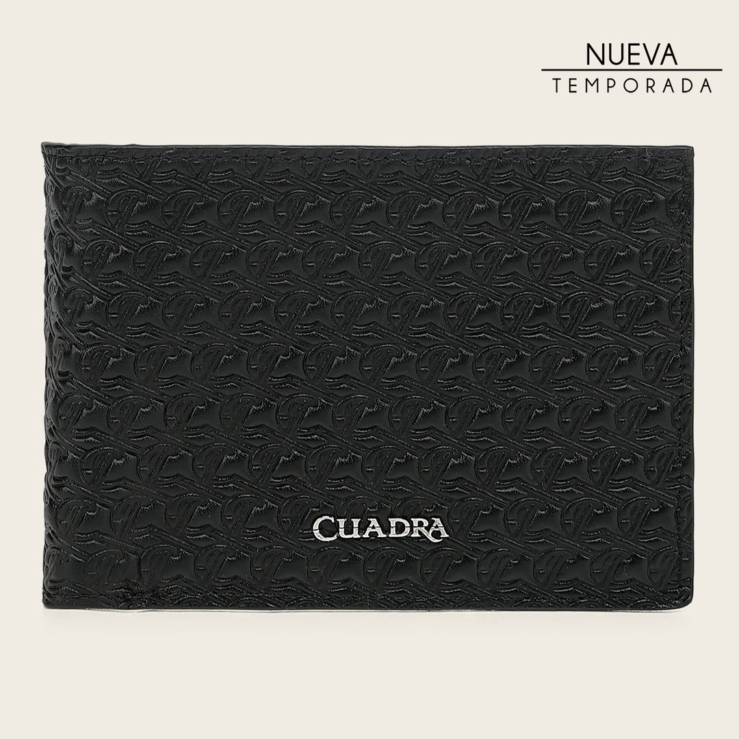 Cartera en piel genuina de bovino para caballero
