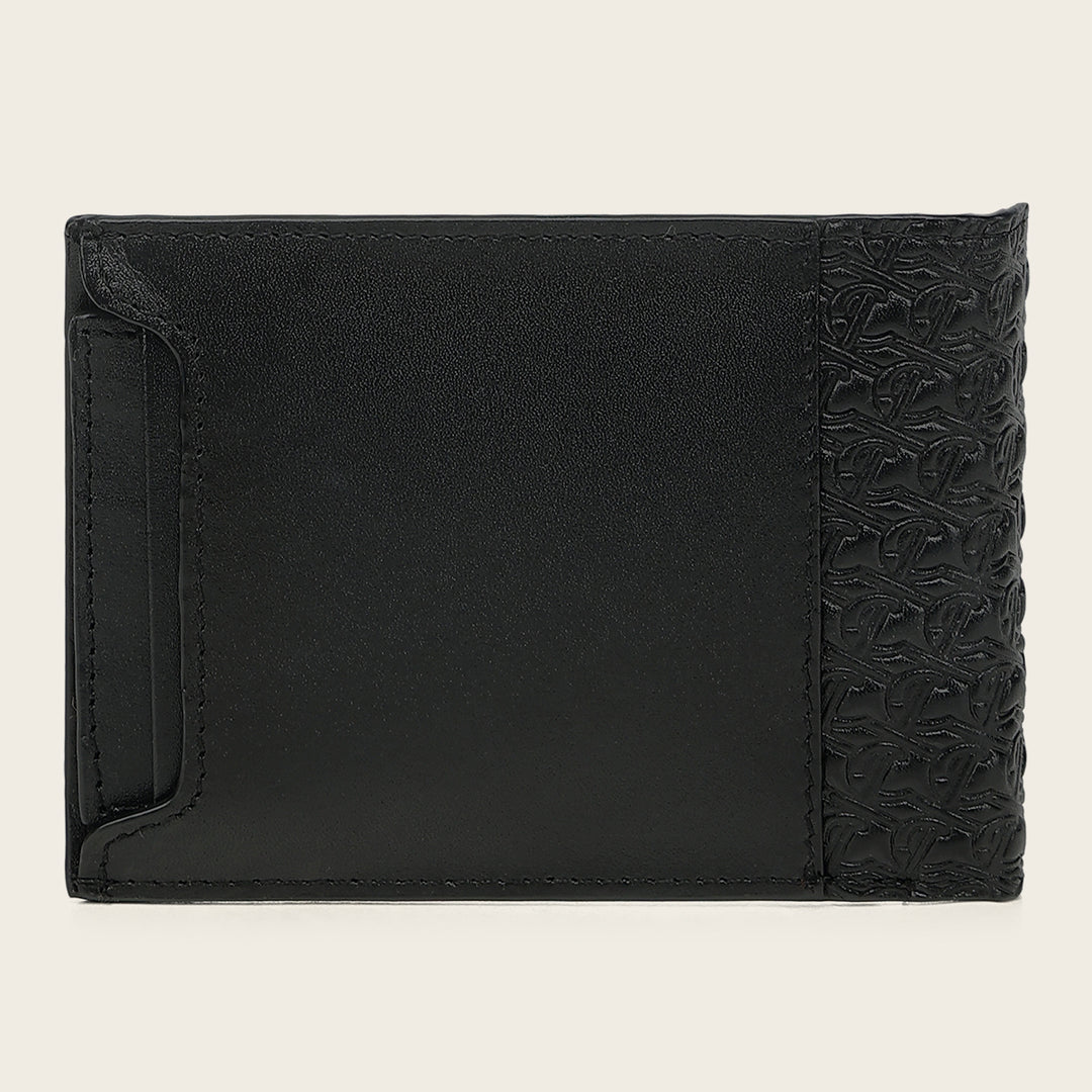Cartera en piel genuina de bovino para caballero