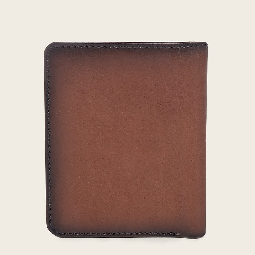 Cartera en piel genuina para caballero Carteras 