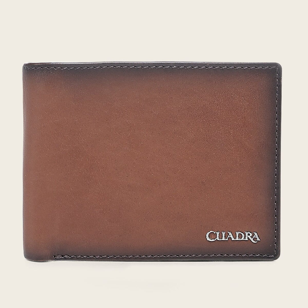 Cartera en piel genuina para caballero Carteras 