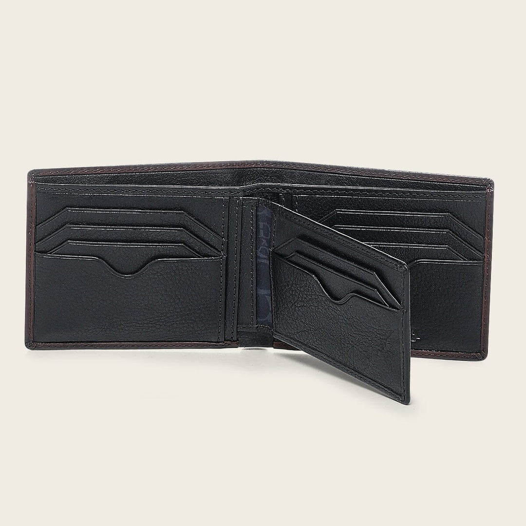 Cartera en piel genuina para caballero Carteras 