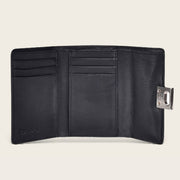 Cartera en piel genuina de mantarraya para dama Carteras 