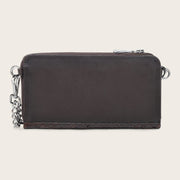 Cartera en piel genuina de pitón para dama Carteras 