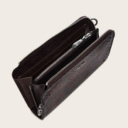 Cartera en piel genuina de pitón para dama Carteras 