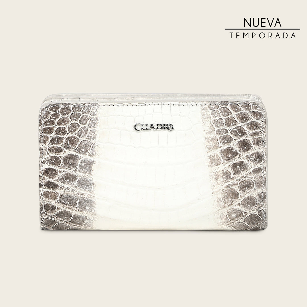 Cartera en piel genuina de niloticus para dama