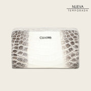 Cartera en piel genuina de niloticus para dama