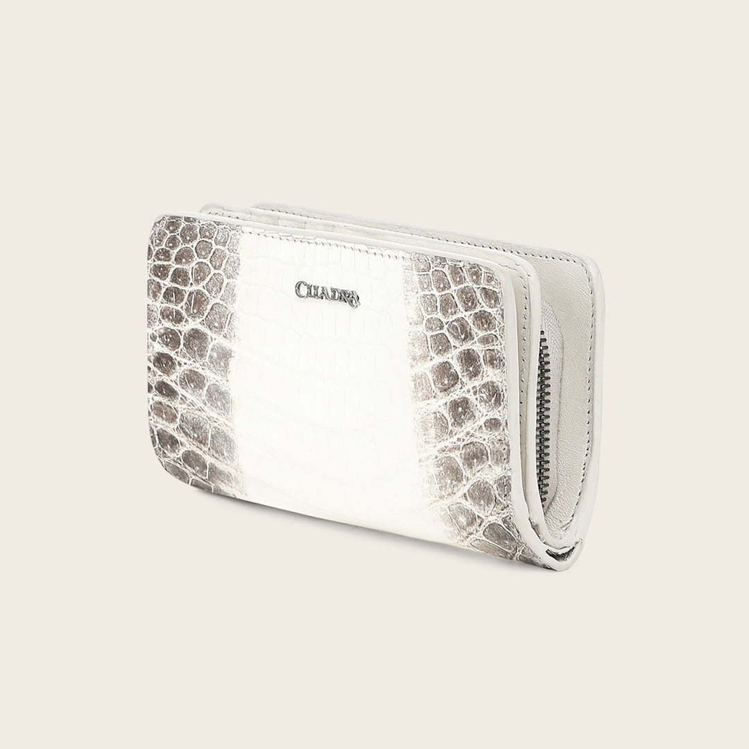 Cartera en piel genuina de niloticus para dama