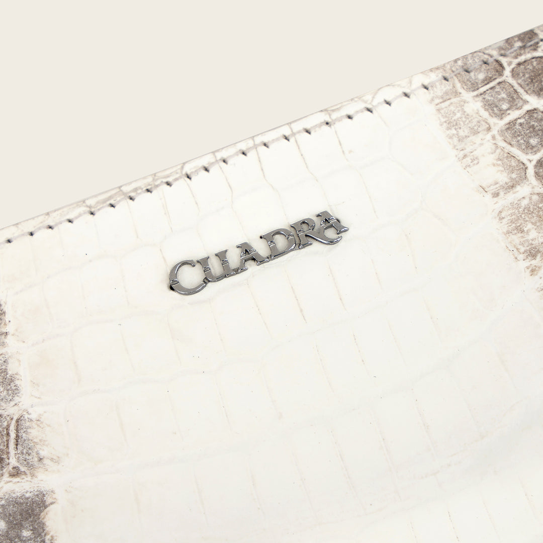 Cartera en piel genuina de niloticus para dama