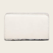 Billetera en piel genuina de pitón para dama Carteras 